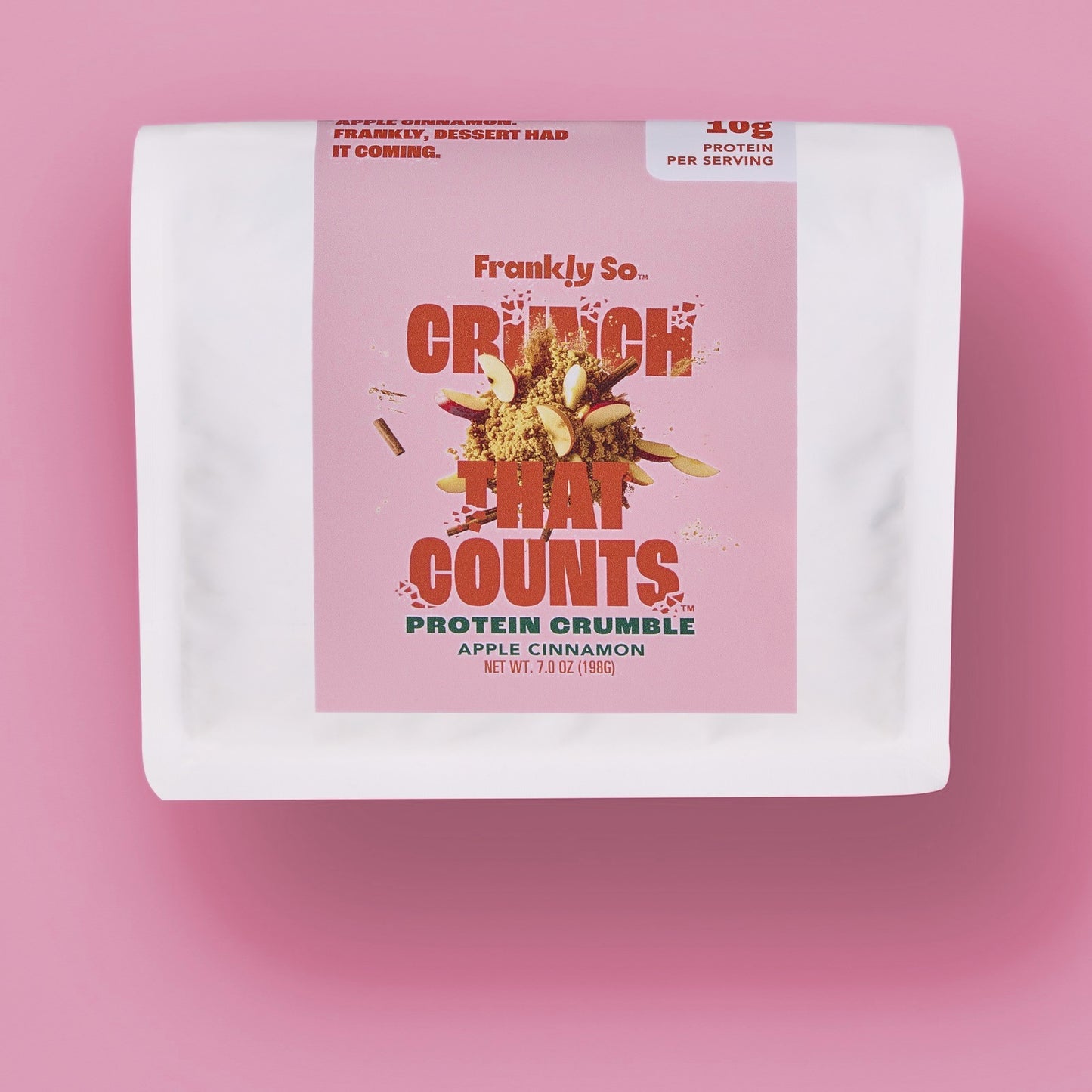 Apple Cinnamon Protein Crumble