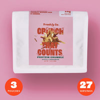 Apple Cinnamon Protein Crumble pouch — 3 pouches, 27 servings