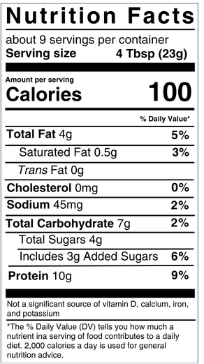 Nutritional Facts