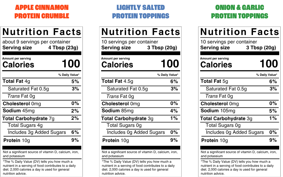 Nutritional Facts