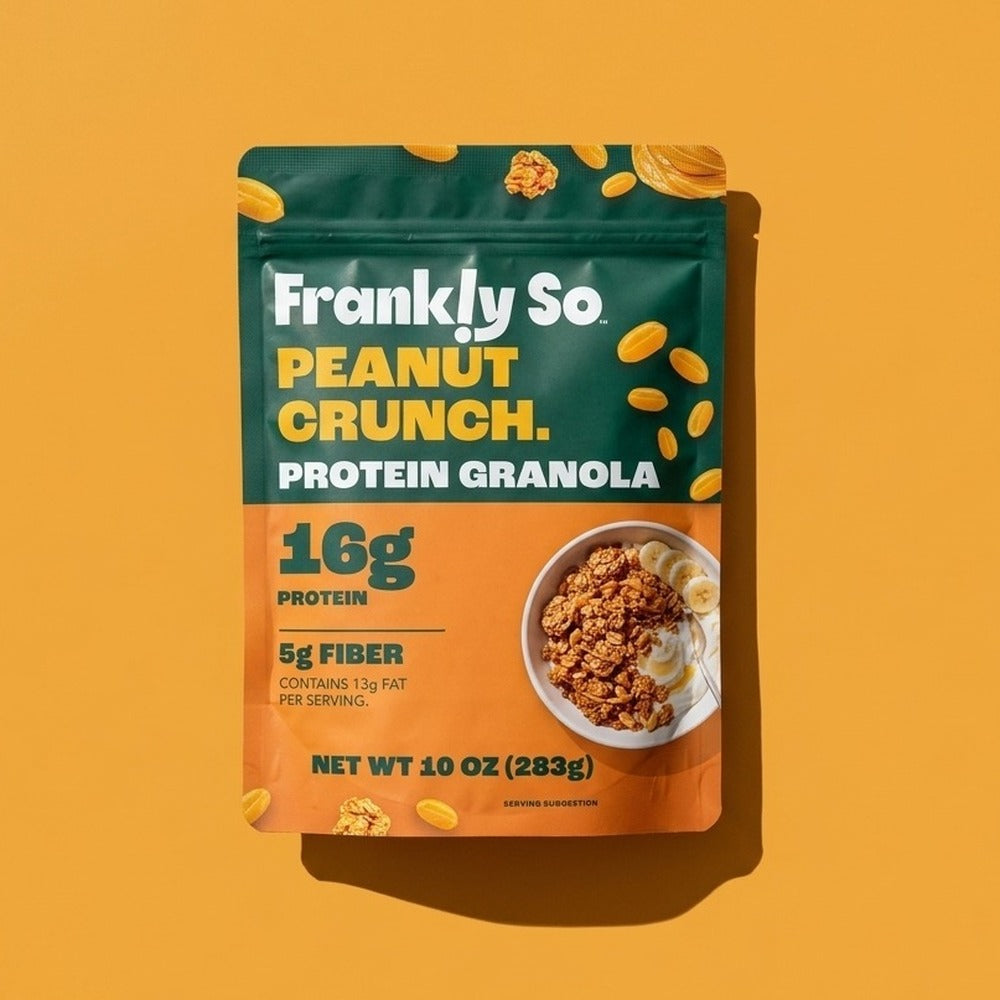 Peanut Crunch Protein Granola bag